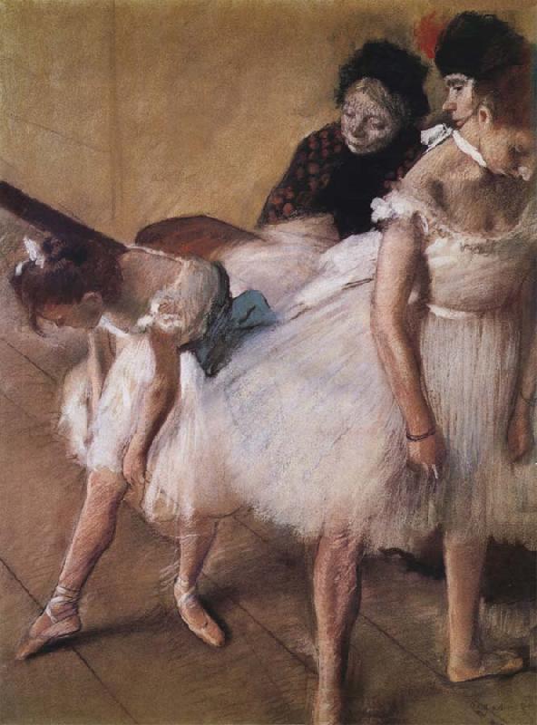 Edgar Degas Dance examination